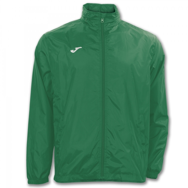 SV Heidingsfeld Joma Regenjacke, green, Vereinswappen u. Vereinsname